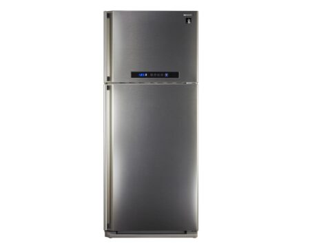 ثلاجة شارب نوفروست سعة 384 لتر ، 2 باب لون استانلس SJ-48C(ST