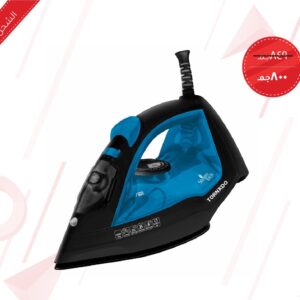 TST-2400E مكواة بخار تورنيدو 2800 وات مزودة برشاش مياه و قاعدة سيراميك غير قابلة للإلتصاق