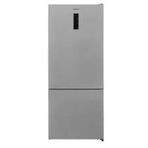 TORNADO Refrigerator Digital with Bottom Freezer , Advanced No Frost 430 Liter , 2 Doors In Silver Color RF-452BVT-SL