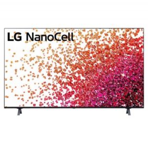 تليفزيون سمارت من ال جي55 بوصة نانوسل بتقنية المدى الديناميكي العالي 4K وتقنية ThinQ AI ونظام تشغيل WebOS – 55NANO75VPA