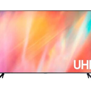 (العربية) تليفزيون سمارت ال اي دي الترا اتش دي 4K 50 بوصة مع ريسيفر مدمج وريموت كنترول من سامسونج UA50AU7000UXEG – اسود