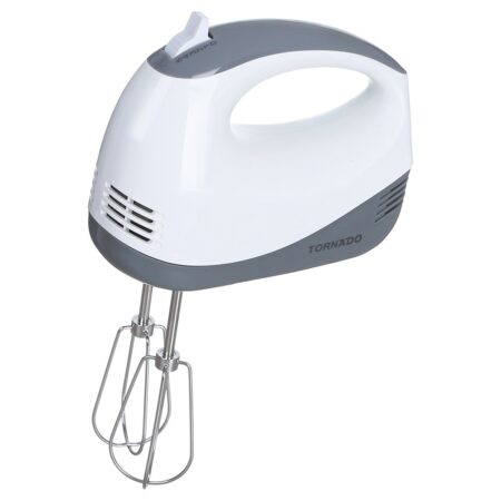 مضرب بيض تورنيدو 120 وات ، 5 سرعات ، أبيض HM-120T