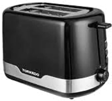 توستر تورنيدو 2 شريحة 850 وات أسود TT-852-B