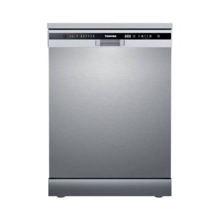 غسالة اطباق توشيبا، 598 ملم، 13 فرد، فضي - DW-13F8AF(SS)