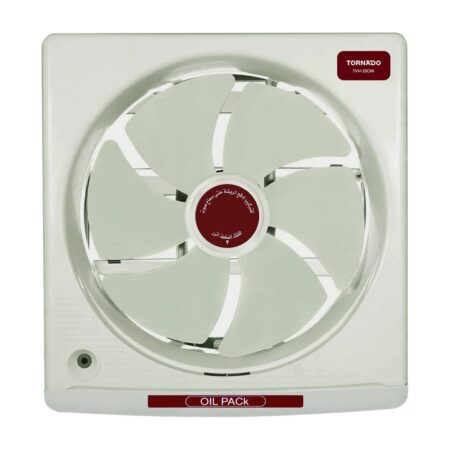 شفاط مطبخ تورنيدو 25 سم درج لتجميع الزيوت كريمي TVH-25CM