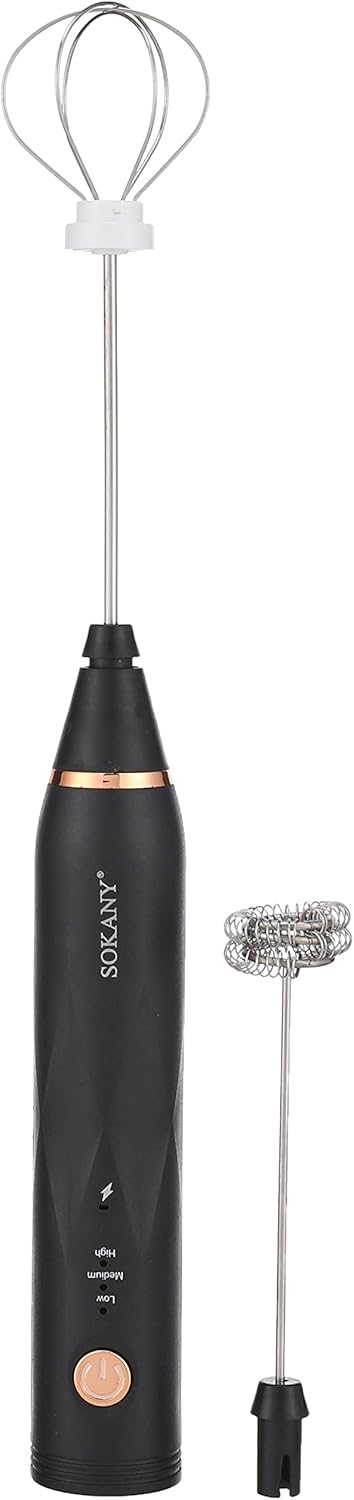 مضرب بيض يدوي USB من سوكاني - ابيض - (LB-201A)