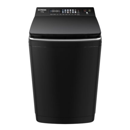 غسالة ملابس فريش تحميل علوى 15 كجم - بانوراما اسود