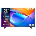 شاشة توشيبا بدون إطار 32 بوصة سمارت ال اي دي بريسيفر داخلى FHD مع جهاز تحكم صوتي عن بعد TV 32V35RP