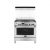 بوتجاز غاز ZCG92686XA Tastemax Free Standing Cooker With Glass LED – 90 CM – 5 Burners
