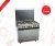 Unionaire Free Standing Gas Cooker, 5 Burners, Stainless Steel – fan