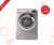 HOOVER Washing Machine Fully Automatic 7 Kg In Silver Color DXOC17C3R-ELA